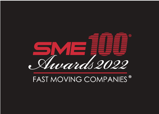 SME100 Awards 2022 badge — Fast Moving Companies